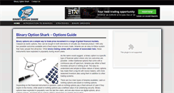 Desktop Screenshot of binaryoptionshark.com