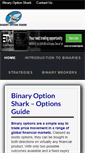 Mobile Screenshot of binaryoptionshark.com